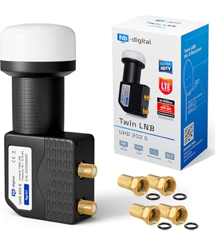 Megasat Megasat Quad LNB für Flachantenne Profi-Line Empfangsgerät