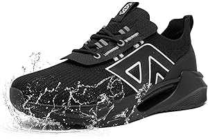 FLOWING PLUME Scarpe Uomo Impermeabile Ginnastica Sportive Running Leggero Camminata Corsa Jogging Slip on Fitness Outdoor Comodo Antiscivolo Sneaker