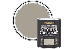 Rust-Oleum Grey Kitchen Cupboard Paint in Matt Finish - Half Light 750ml