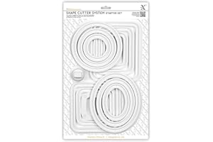 Xcut Shape Cutter System Starter Set,White