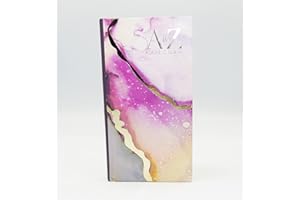 SIXSTORE Carnet d'adresses de A à Z avec couverture rigide et souple (marbre)