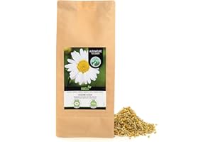 Alpi Nature Kwiaty rumianku (250 g) luźna herbata rumianku kwiaty tylko jakości premium herbata rumianku całych kwiatów delikatnie wysuszony 100% czysty i naturalny herbata rumianek