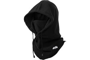 NEOLA Balaclavas for Men - Snood Ski Mask Thermal Fleece Warm Windproof Neck Warmer Bally Face Cover Hood Snoods Hats for Mens Winter Outdoor Sports Ski Motocycle