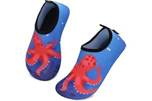SAGUARO Bambini Ragazze Scarpe da Mare Spiaggia Scarpette da Acqua Scarpe da Immersione per Sportive Acquatici Nuotare Water Shoes Taglia 20-37 EU