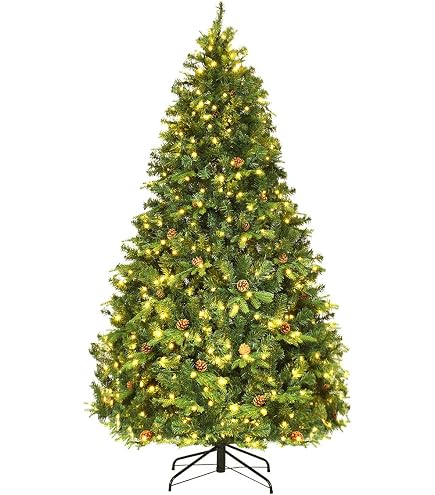 Gingerbread House, base e collare per albero di Natale a LED, in PVC, idea regalo (66 cm
