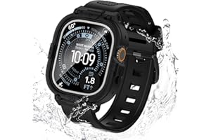 Neitra (3 in 1 360° Wasserdichtes Schutzhülle für Apple Watch Series hülle mit iWatch Armband, Sport Watch Ersatzarmbänder Robuste Stoßstange Gehäuse