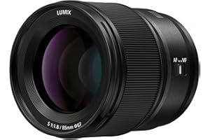 PANASONIC LUMIX S Series Camera Lens, 85mm F1.8 L Mount Interchangeable Lens for Mirrorless Full Frame Digital Cameras, S-S85