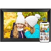 Funcare Digital Photo Frame 15.6 Inch, 1920 * 1080 HD IPS Touch Screen Wifi Digital Picture Frame, 32GB Electronic Photo Fram