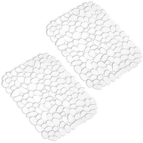 LEAZZLE Spülbeckenmatte transparent, 2er-Set