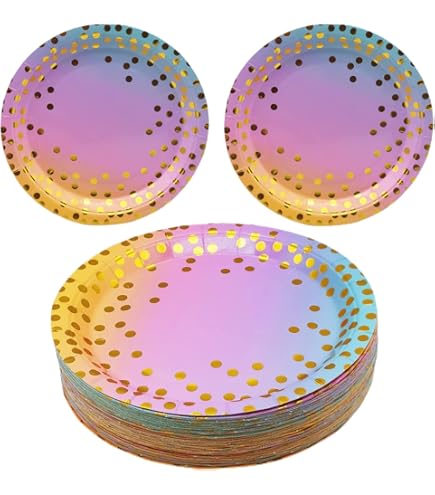 WedDecor 23 cm, vierkant dessert, wegwerppapier, borden, dieppaars