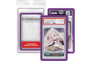 GradedGuard Graded Card Guard Case for Standard PSA Slab Case | Multiple Colors | Soft Touch Matte Finish | Stackable | Made to Fit PSA | Solid TPU and PC Design. (Purple)