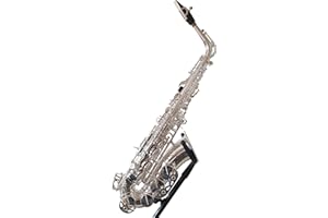 SYMPHONIE WESTERWALD Saxofón Alto, Placa de Plata Sólida, Incluye Funda Dura de Lujo y Accesorios, Nuevo, Diseño de Saxofón Alto