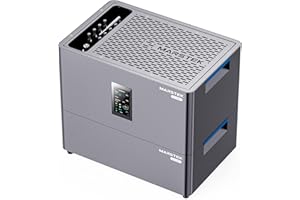 MARSTEK - Centrale électrique tout-en-un pour balcon avec stockage, 4 MPPT 2400 W, capacité de la batterie 2,56 kWh, 6000 cycles de charge, batterie LFP, avec application, Plug & Play, 0 % TVA