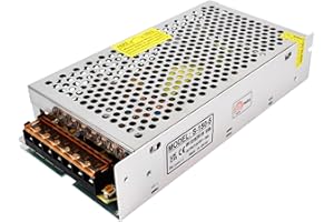 BAIYOULI 5V 30A Switching Power Supply 150W Constant Voltage DC Transformer LED 5 Volt 30amp for LED Strip Light,Probe Signal Lamp,CCTV,Computer Project