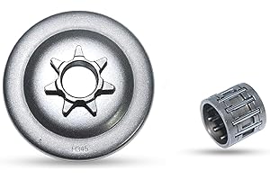 Haishine .325 "-7 Porte aiguille de tambour d'embrayage Spur pour Husqvarna 340 345 350 351 353 EPA 445 450 445E 450E Jonsered 2145 2150 McCulloch PM5000