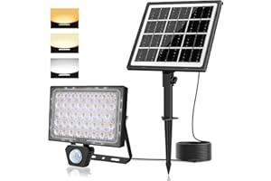 MEIKEE 30W Lampe solaire exterieur avec detecteur de mouvement