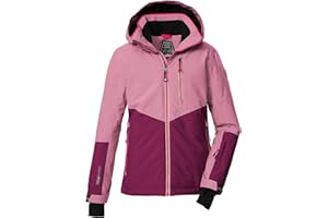 Killtec Mädchen Ksw 207 Grls Ski Jckt Skijacke/Funktionsjacke mit Kapuze und Schneefang