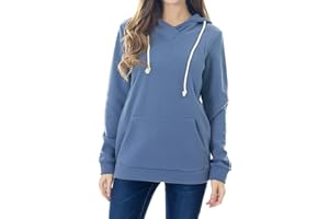 Smallshow Top Lactancia de Vellón Sudadera de Maternidad para Amamantar