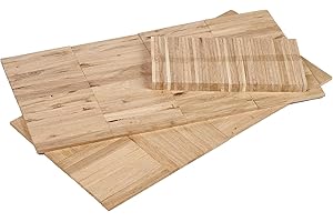 ‎LEDA EICHE Bastelklötzchen 160 Stück zum Basteln original vom Klötzchenmann 8 x 22 x 160 mm Holzbausteine Bastelholz ideal für alle DIY Projekte