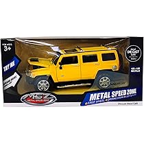 METAL SPEED ZONE MSZ 1:24 Scale Hummer H3 Diecast Car Model