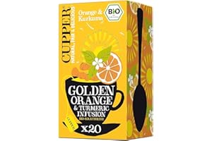 ‎CUPPER Cupper Bio Kräutertee, Orange und Kurkuma, 20 Beutel, 40 g