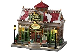 Lemax Village Lighted Building: Caddington Conservatory Gardens, Multicolore, 25867-UK