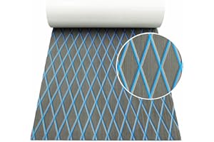 Hzkaicun Eva - Tappetino in Schiuma per Barca, 190 x 70 cm, Autoadesivo, Antiscivolo, per Barca, Moto, Camper, Yacht, Kayak, Piscina, Legno di Teak