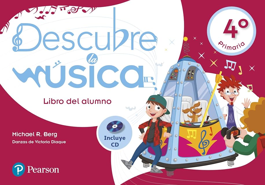 Portada de Descubre la música 4 libro del alumno pack