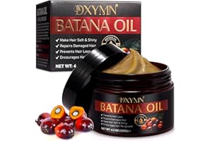 DXYMN Huile de batana,Huile de batana 100% naturelle pour la croissance des cheveux, Élimine les fourches, restaure les cheveux abîmés, améliore l'éclat des cheveux (1 Pack 1 x 120 G)