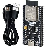 Freenove ESP32 Development Board ESP32 Kit | 240 MHz 32-bit Dual-Core Microcontroller, Onboard WiFi+BT, Python C Code, Projec