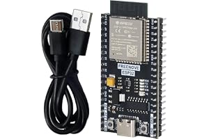 Freenove ESP32 Dev Board Kit, Dual-core 32-bit 240 MHz Microcontroller Development, Onboard WiFi+BT, Python C Code, Example P