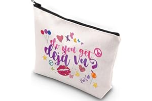 WZMPA Sour Album Cosméticos Bolsa Rodrigo Lyrics Fans Gift Do You Get Deja Vu Maquillaje Cremallera Bolsa Bolsa Para Mujeres Niñas, Do You Get Deja,
