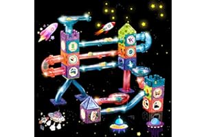 Jirmerp 3D Bloques de Construcción Magnéticos,151 Pcs,Juguetes de Construcciones Magneticas Niños Juegos Educativos Creativos Stem Magnéticos Juguetes Educativos