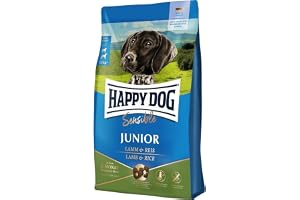 Happy Dog Supreme Sensible Junior lamm & ris 10 kg
