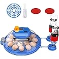 DETODDA Incubator for Hatching Eggs With Automatic Turning, Auto Water Adding, Egg Candle, and 2 Trays