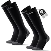 Effeet 2 Pairs of Compression Socks Women Men 20-30 mmHg &ndash; Compression Socks for Sports, Flight, Travel, Pregnancy and Foot W