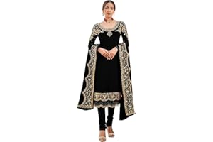 JIVRAJ FASHION Georgette Indianer Shalwar Kameez Anzüge Ethnische Hochzeitskleidung Sewn Party Wear Salwar Kameez Kleid mit Dupatta