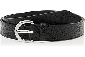Calvin Klein Donna Cintura Classic Buckle 3,0 cm Cintura in Pelle