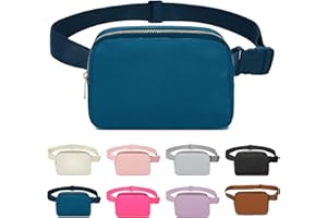 INVOOL Torby na nerki dla mężczyzn i kobiet, nerka z regulowanymi paskami, modna nerka, torba na pasek do biegania, na podróż, trening, jazdę na rowerze, wędrówki, sporty na świeżym