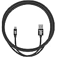 Juice USB Type C 1m Charger and Sync Cable for Samsung Galaxy S20, S10, S9, S8, S20 Plus, Huawei P30, P20, Google Pixel 6, Apple Ipad 2020, Pro 2020, Air 2020 - Black