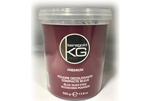 KERAGOLD KG PRO KERAGOLD PRO Poudre Décolorante, Bleu, 500 g