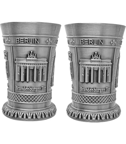 Campana Da Tavolo In Metallo Con Apribottiglie – Souvenir Di Berlino Con Edificio Storico – United1871