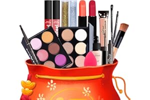 RoseFlower Trousse di Trucchi Set, Trucchi Donna Offerta Per Make Up Tavolozza Trucco Kit con Fard e Ombretti di Palette Professionali Completo Cosmetics da viaggio Per Donna & Bambina