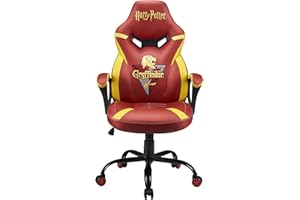 SUBSONIC Harry Potter Gryffindor krzesło biurowe do gier szczęścia, oficjalna licencja