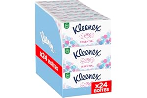 Mouchoirs Kleenex® Essential Boîte x72 (x24)