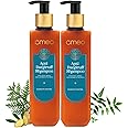 Omeo Anti Dandruff Shampoo 200ml (Pack of 2) With Natural Ingredients of Neem, Ginger, Calendula and Thuja | Clear Scalp Dandruff, Gentle on Hair - For Women & Men