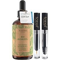 Helan Bio-Rizinusöl – Kaltgepresst, 100 Ml, Für Wimpern, Augenbrauen, Haut & Nägel