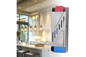 BRIMETI Transformateur 220V 24V Alimentation 150W 12.5A Ultra Mince Convertisseur 220V AC à 24V DC Adaptateur d'alimentation Basse Tension Transfo Constante Entrée LED Driver pour Ruban LED Bande