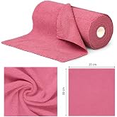 Deconox 20'li Rulo%100 Mikrofiber Temizlik Bezi - 25x32 cm B&uuml;y&uuml;k Ebat, Kopar Kullan &Ccedil;ok Ama&ccedil;lı Yıkanabilir Pratik Temizlik Ha