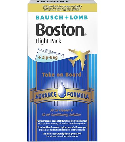 Bausch und Lomb Boston Conditioner, Kontaktlinsen Aufbewahrungslösung für harte Kontaktlinsen, Einzelflasche, 120ml (3er Pack) Drogerie & Körperpflege